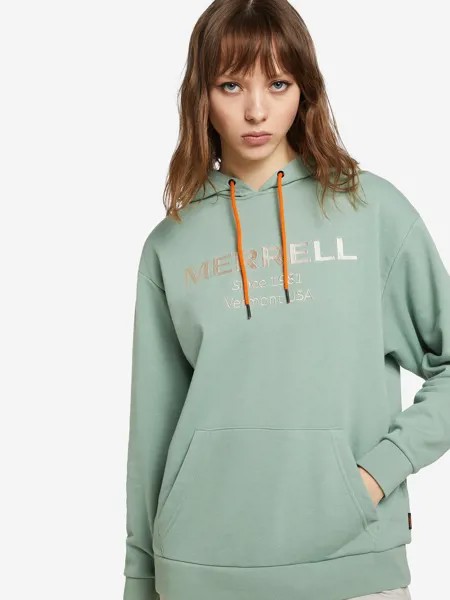 Худи женская Merrell, Зеленый