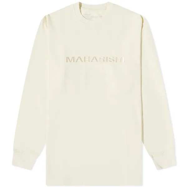 Футболка Maharishi Long Sleeve MILTYPE Logo Tee