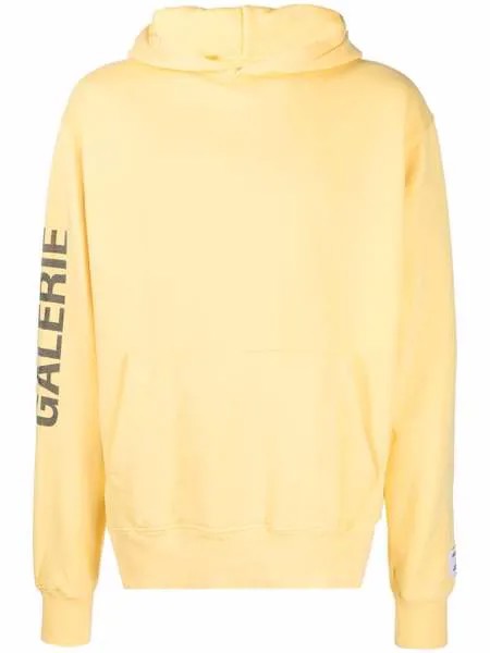 GALLERY DEPT. logo-print sleeve hoodie