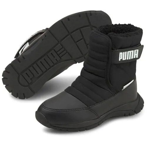 Ботинки PUMA, размер 10, черный