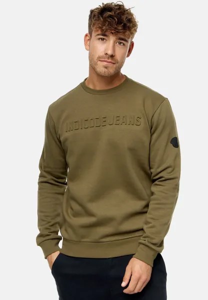 Толстовка Avant INDICODE JEANS, темно-зеленый