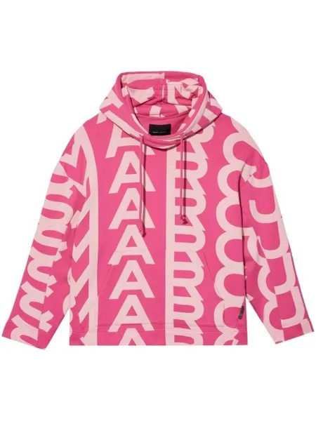 Худи Monogram Oversized с кулиской Marc Jacobs, розовый
