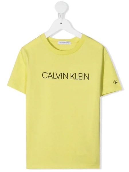 Calvin Klein Kids футболка с логотипом