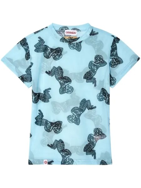 Charles Jeffrey Loverboy сетчатая футболка Baby, синий