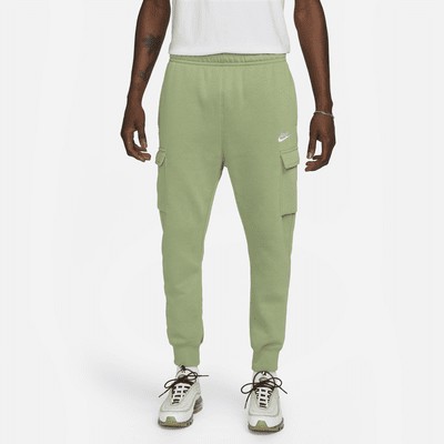 Брюки Nike Sportswear Club Fleece, цвет Oil Green/Oil Green/White