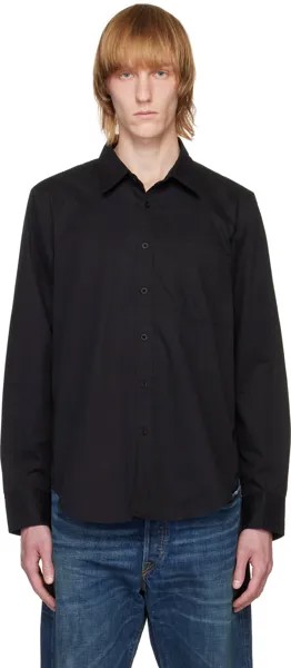 Черная классическая рубашка Nili Lotan