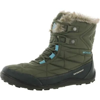 Женские зеленые зимние и зимние ботинки Columbia Minx Shorty III, ширина 10 (C, D, W) 9851
