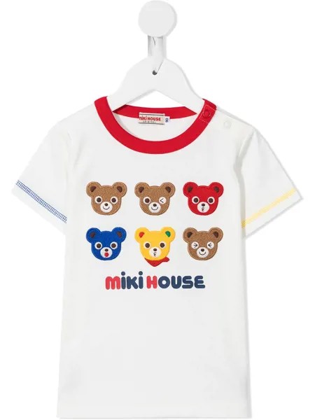 Miki House футболка с нашивками