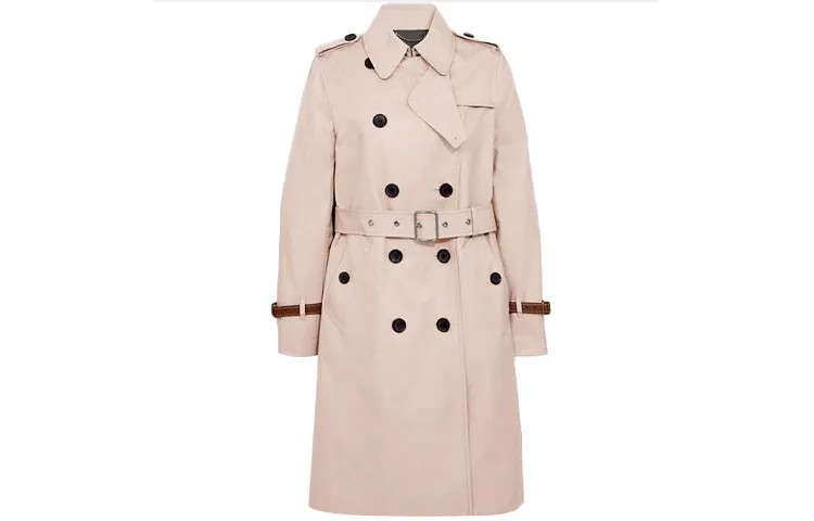 Женский тренч COACH, цвет Almond