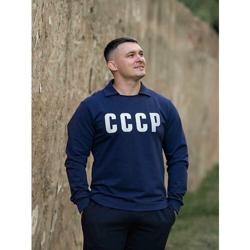 Поло РУСИЧ спорт, размер 56/182, синий