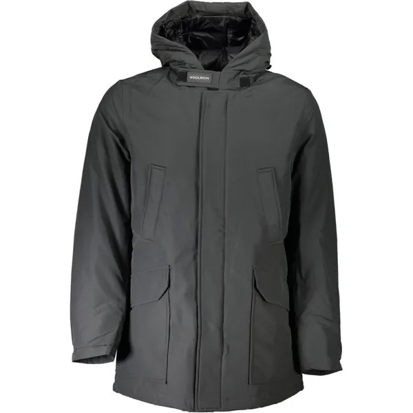 Мужская хлопковая куртка Woolrich, серый