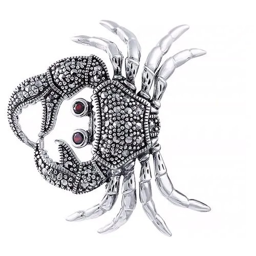 Брошь ELEMENT47, серебро, 925 проба