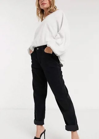 Черные джинсы в винтажном стиле ASOS DESIGN Petite-Черный цвет