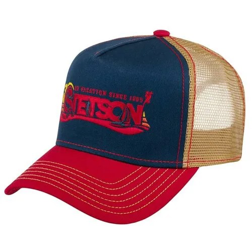 Бейсболка с сеточкой STETSON 7751190 TRUCKER CAP ON VACATION, размер ONE