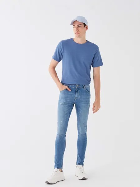 Мужские джинсовые брюки 770 Super Skinny LCW Jeans, среднее индиго родео