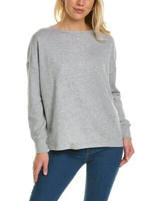 Женский однотонный пуловер Vince, серый размер размера XS