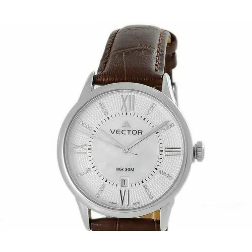 Наручные часы VECTOR Часы VECTOR VC9-0075168 сталь, серебряный