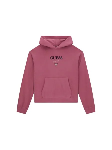 Толстовка Guess, пастельно-розовый/темно-розовый