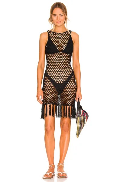 Платье мини superdown Bri Crochet, черный