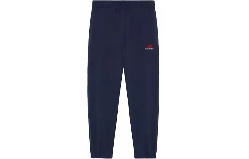 Трикотажные спортивные штаны унисекс New Balance, цвет Blue