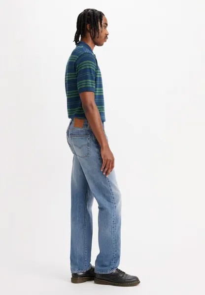 Прямые джинсы 555 RELAXED STRAIGHT Levi's, синий деним