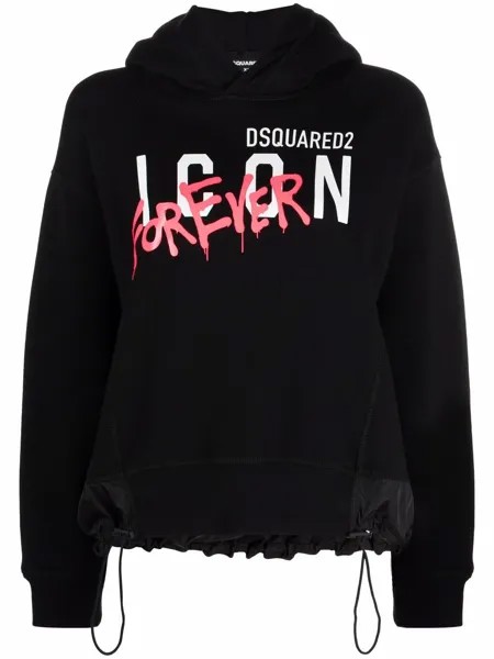 Dsquared2 худи Forever с принтом граффити