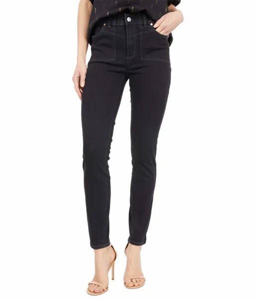Джинсы Paige, Hoxton Ankle in Midnight Star