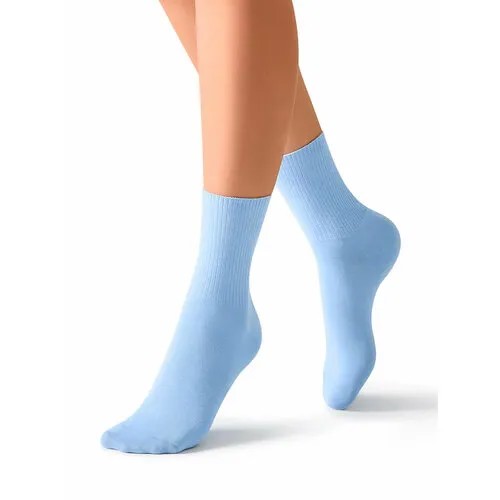 Носки Omsa, размер 35, голубой