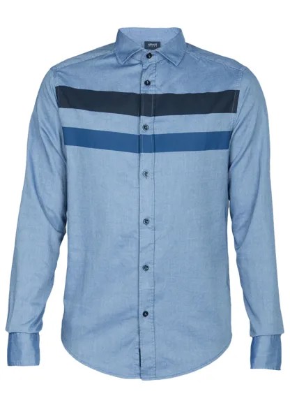 Рубашка мужская Armani Jeans 94019 синяя 2XL