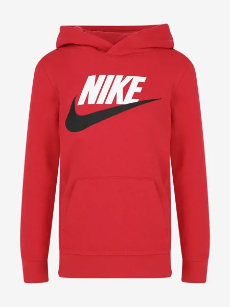 Худи для мальчиков Nike Club, Красный