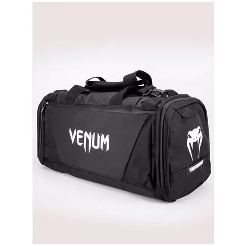 Сумка спортивная Venum, 63 л, 25х33х68 см, черный, белый