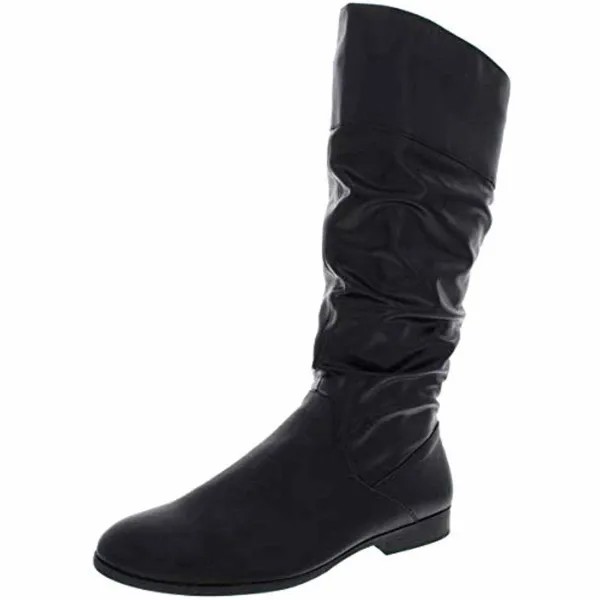Женские модные сапоги до колена Kelimae с круглым носком Style - Co., черные 39 евро, США 9