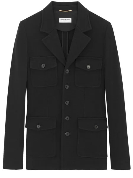 Куртка Saint Laurent Saharienne, черный