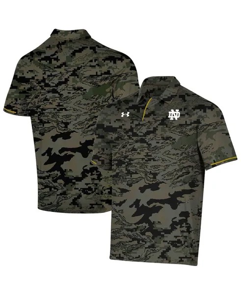 Мужская камуфляжная рубашка поло notre dame fighting irish freedom Under Armour