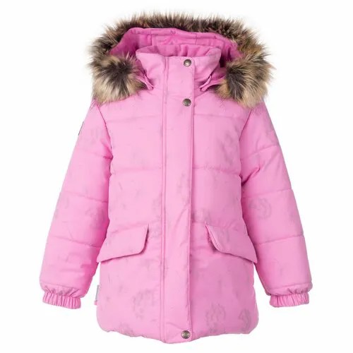 Куртка KERRY, размер 134, серый, розовый