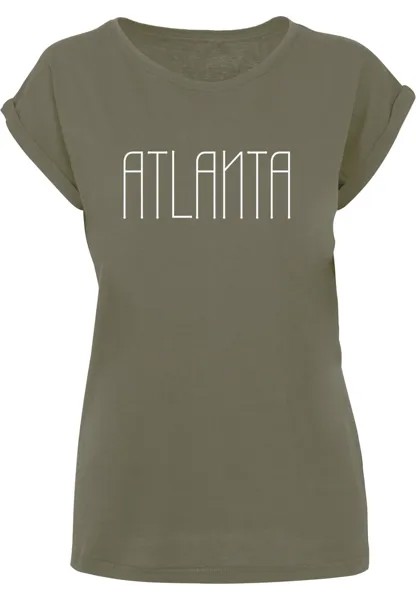 Рубашка Merchcode Atlanta X, оливковый