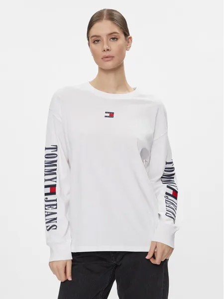 Блуза свободного кроя Tommy Jeans, белый