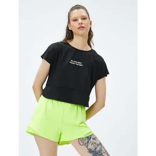 Футболка KOTON, размер XXL, черный