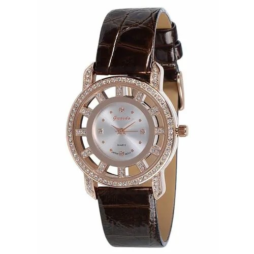 Наручные часы Guardo 9752-9, коричневый, белый