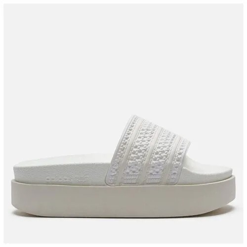 Женские сланцы adidas Originals Adilette Bonega белый , Размер 39 EU