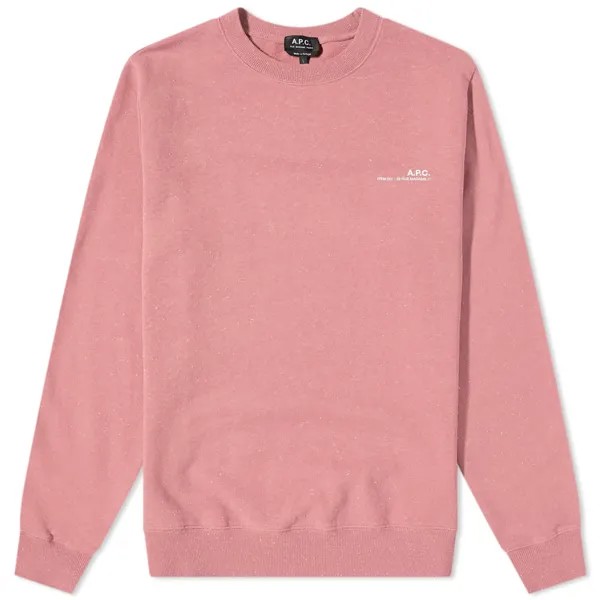 Толстовка A.P.C. Item Logo Crew Sweat