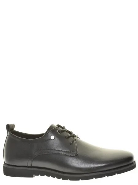 Туфли Baden мужские демисезонные, размер 41, цвет черный, артикул ZA095-010