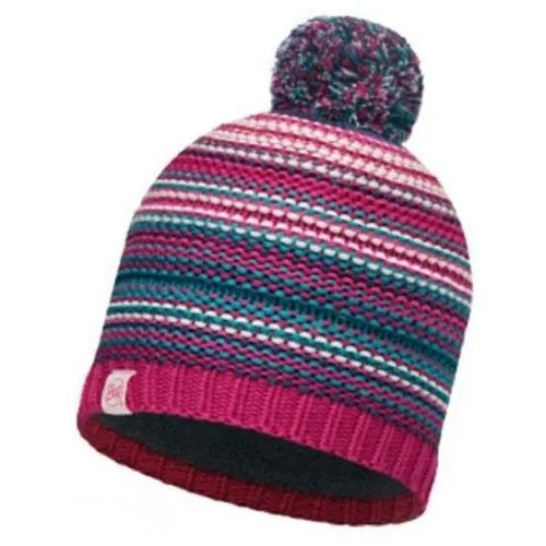 Шапка Buff JR KNITTED & POLAR HAT AMITY, размер one size, розовый