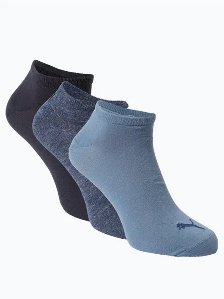 Носки-Кроссовки в упаковке 3 шт. Puma, синий