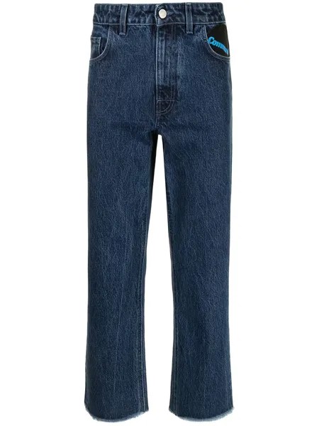 Raf Simons прямые джинсы Community