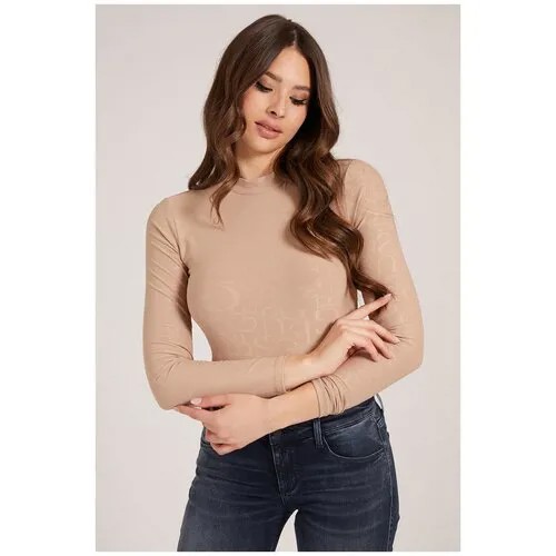 Лонгслив с принтом GUESS JEANS W1BP18_G1DA Бежевый 46