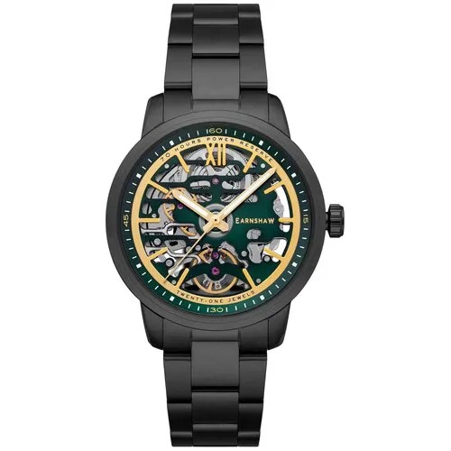 Мужские часы Earnshaw Carbon Black Gold ES-8274-77