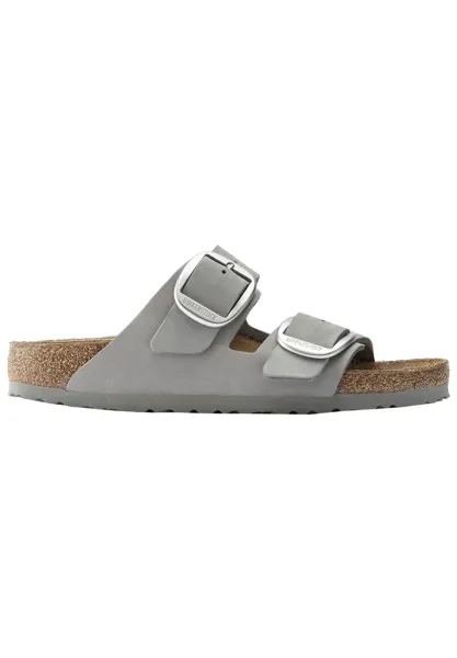 Тапочки Birkenstock, сизый серый