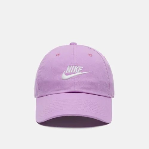 Кепка NIKE, хлопок, размер uni, фиолетовый
