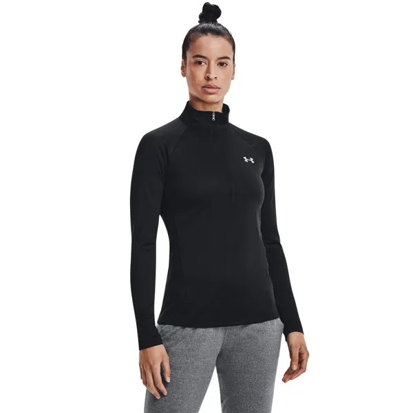 Лонгслив женский Under Armour 1320126-001 черный S/M